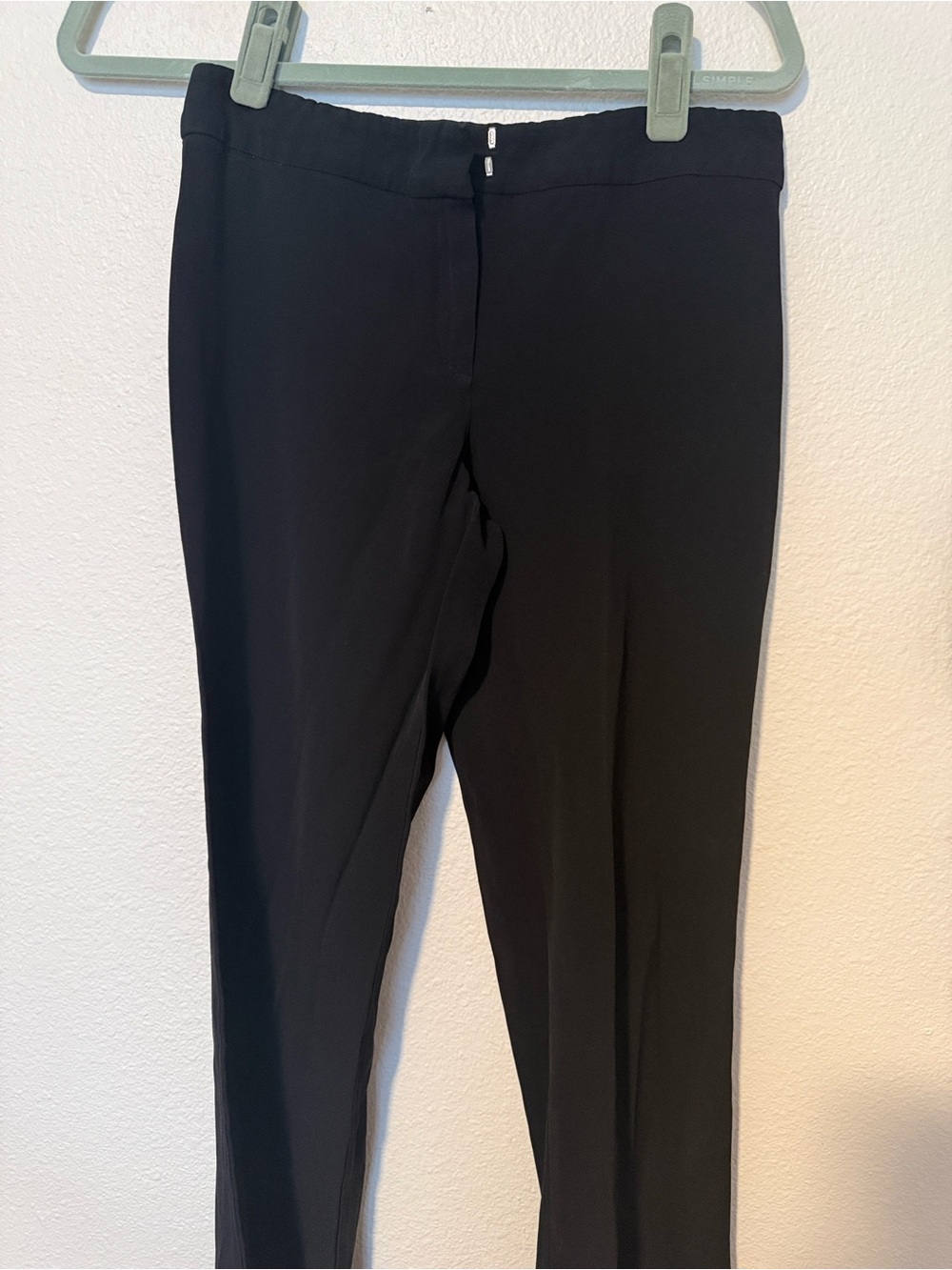 Alberta Ferretti Black Trousers with Branded Inner Waistband
